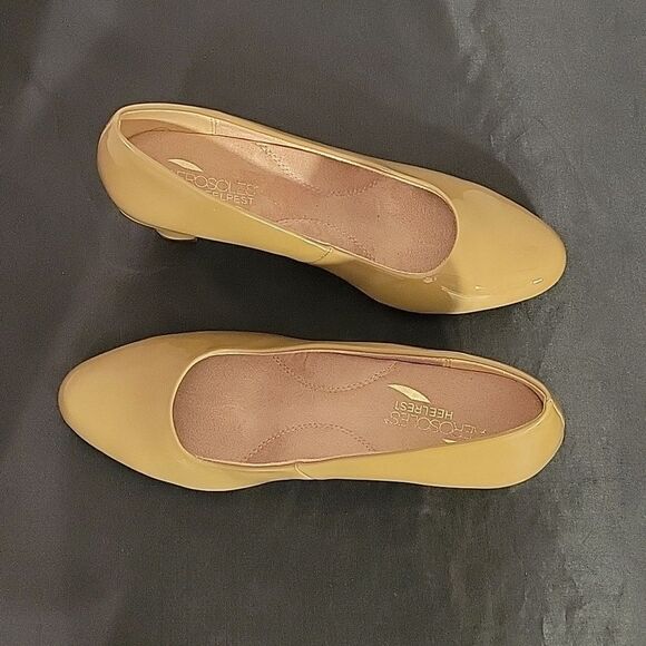 BRAND NEW AEROSOLES LOW BLOCK HEEL ROUND TOE SLIP-ON WOMEN"S SHOE - Picture 9 of 16